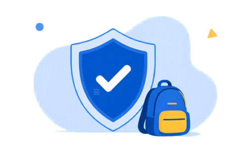 Veiligheidsschild voor AI-School